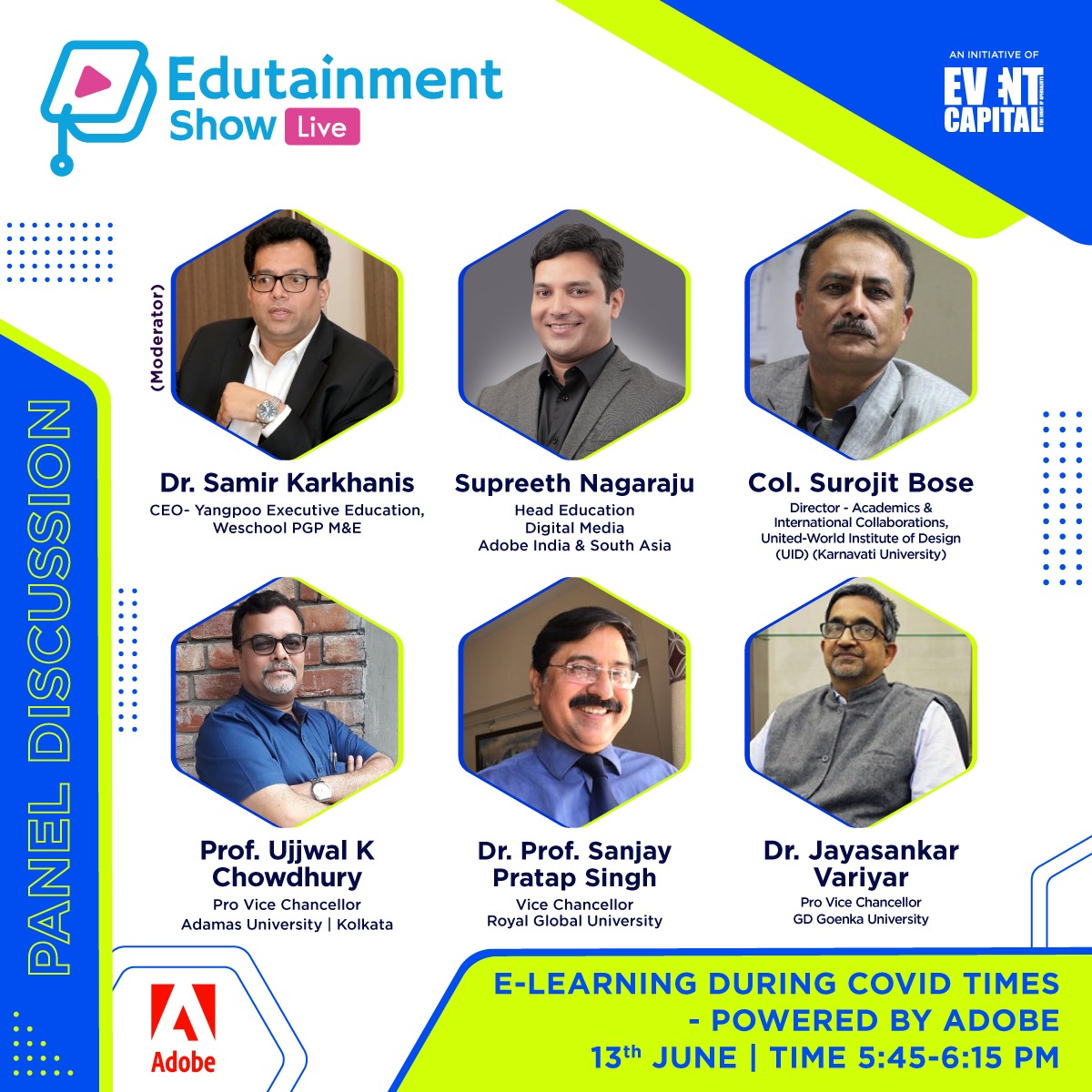 Edutainment show poster