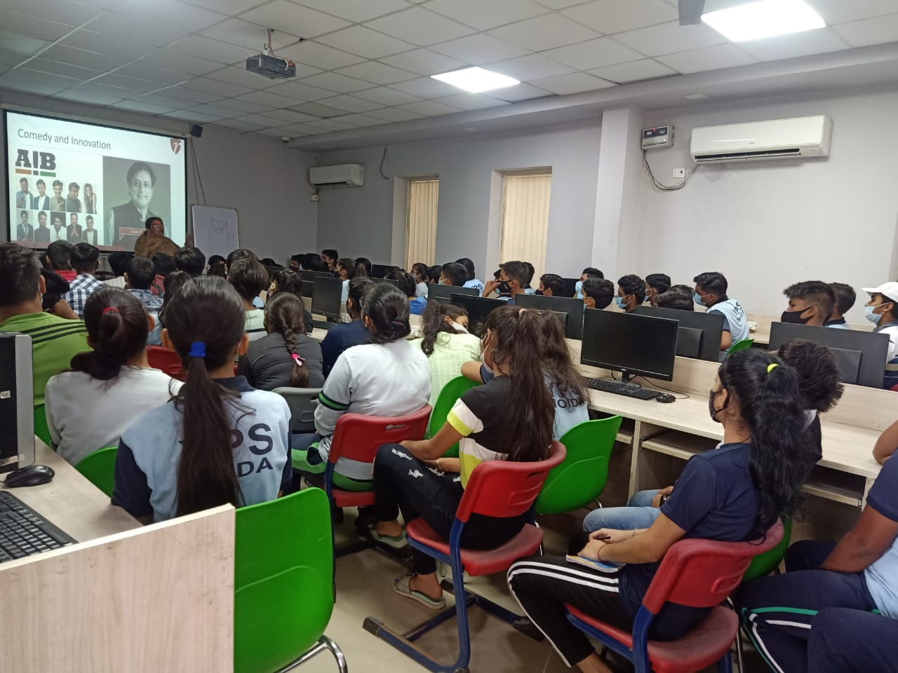 Classroom training session