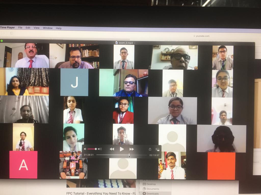 Virtual classroom grid